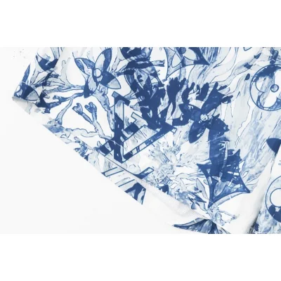 Шорты Louis Vuitton Sea Breeze "Blue/White" фото № 5