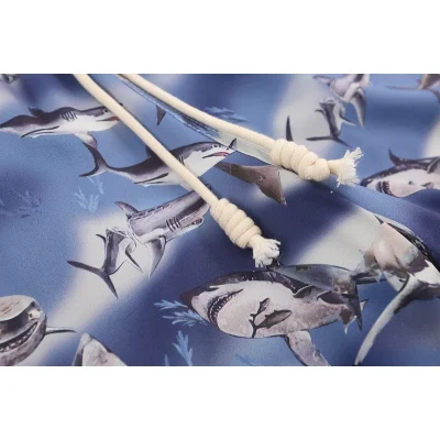 Шорты Palm Angels Shark House "Blue" фото № 5