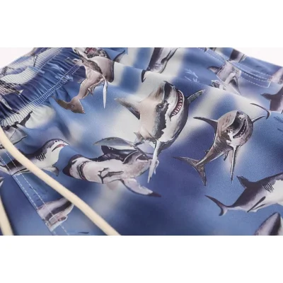 Шорты Palm Angels Shark House "Blue" фото № 9
