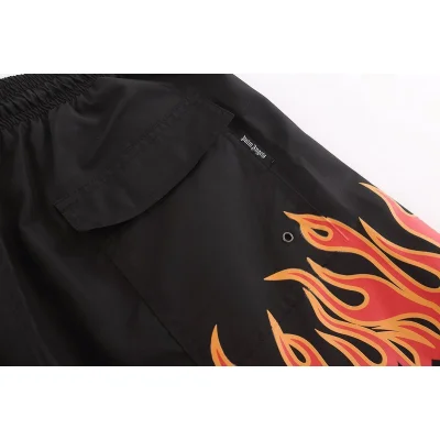 Шорты Palm Angels Flames "Black" фото № 4