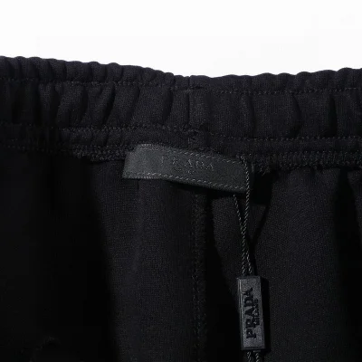 Шорты Prada Logo In The Style Of Hare "Black" фото № 2