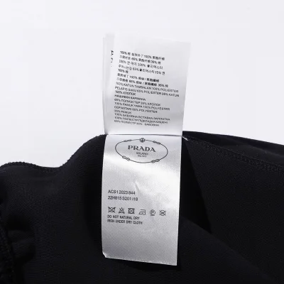 Шорты Prada Logo In The Style Of Hare "Black" фото № 6