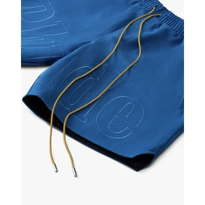 Шорты Rhude Large Logo With Text "Blue" фото № 2