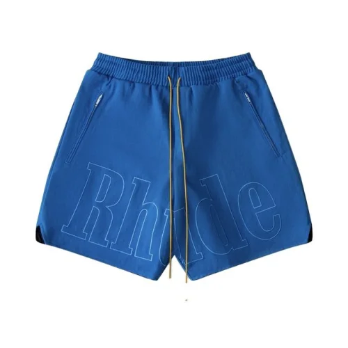 Шорты Rhude Large Logo With Text "Blue"