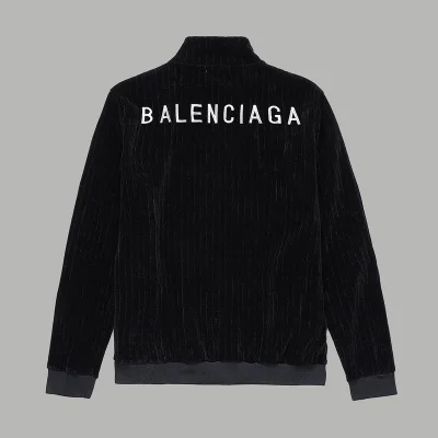 Спортивный Костюм Balenciaga With White Text Logo "Black" фото № 8