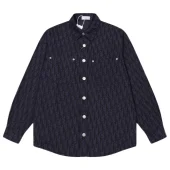 Рубашка Christian Dior Print Many Black Logos "Black"