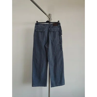 Джинсы Christian Dior Brown Embroiered Dior Stone Island "Blue" фото № 3 Джинсы Christian Dior Brown Embroiered Dior Stone Island "Blue" фото № 3