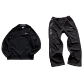 Спортивный костюм Nike With Small Logo And Inscription "Black"