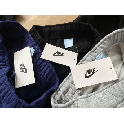 Штаны Nike With Logo And Embroidered Lines "Blue" фото № 3