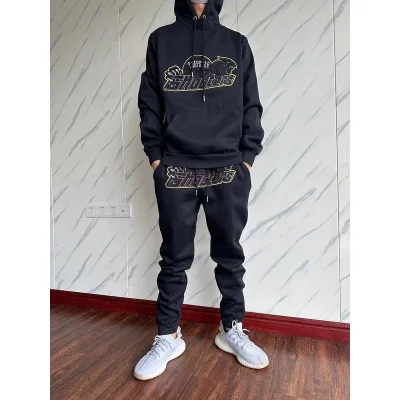 Худи Trapstar Logo And Animal With Lettering Shooters "Black" фото № 8