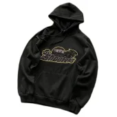 Худи Trapstar Logo And Animal With Lettering Shooters "Black"