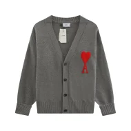 Кардиган Amiri Big Logos "Gray"
