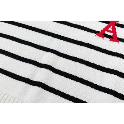 Свитер Amiri With Red Logo Striped "White" фото № 4