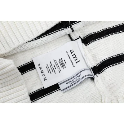 Свитер Amiri With Red Logo Striped "White" фото № 7