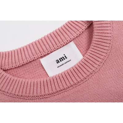 Свитер Amiri Large Logo - Heart And Letter "Pink" фото № 6
