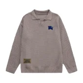 Свитер Burberry Frontside Print Mini Black Warrior On The Horse "Purple"