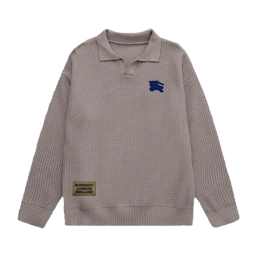 Свитер Burberry Frontside Print Mini Black Warrior On The Horse "Purple"