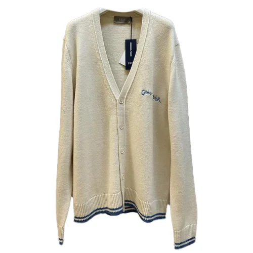 Кардиган Christian Dior Frontside Logo Christian Dior "Beige"
