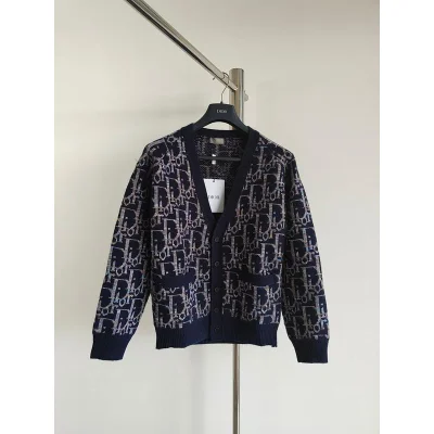 Кардиган Christian Dior Logotypes Dior Print "Blue" фото № 2 Кардиган Christian Dior Logotypes Dior Print "Blue" фото № 2