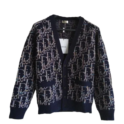 Кардиган Christian Dior Logotypes Dior Print "Blue"