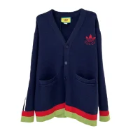 Кардиган Gucci X Adidas With The Company Logo "Blue"