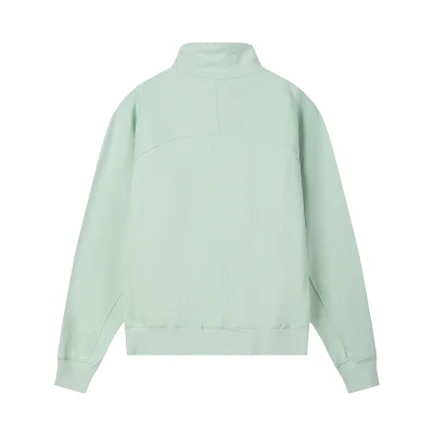 Свитшот Amiri With A Zipper Collar "Mint" фото № 6