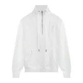 Свитшот Amiri Solid Color With Lock And Logo "White"