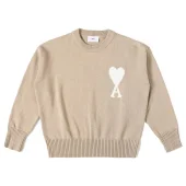 Свитшот Amiri Heart Logo "Brown"