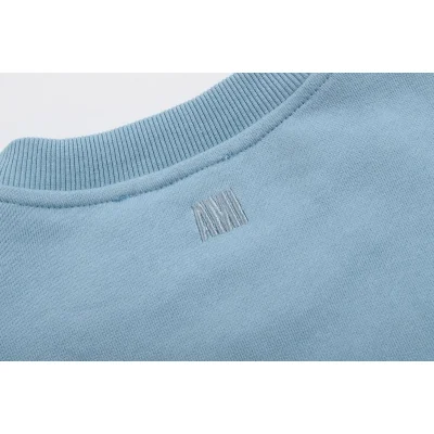 Свитшот Amiri With White Logo "Blue" фото № 7