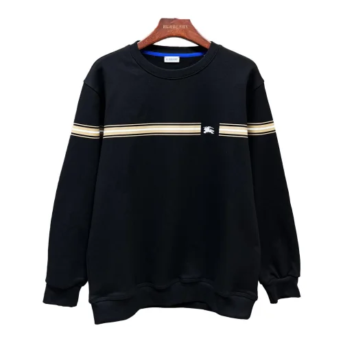 Свитшот Burberry Frontside Print Warrior And Horse Line "Black"