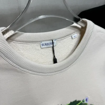 Свитшот Burberry Frontside Green Laurel White Logo Burberry "White" фото № 7