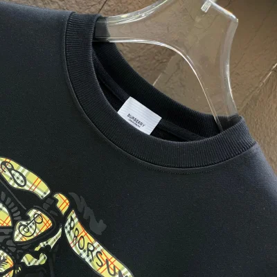 Свитшот Burberry Frontside Checked Print Warrior On The Horse "Black" фото № 3 Свитшот Burberry Frontside Checked Print Warrior On The Horse "Black" фото № 3