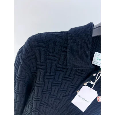 Джемпер Casablanca Bamboo Pattern "Black" фото № 3