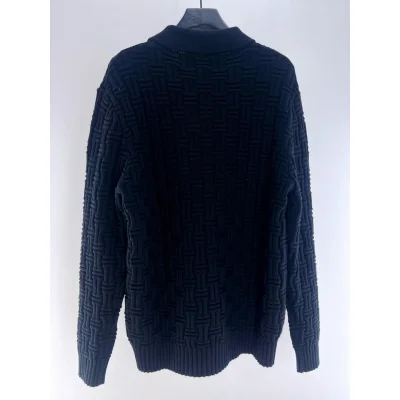 Джемпер Casablanca Bamboo Pattern "Black" фото № 2