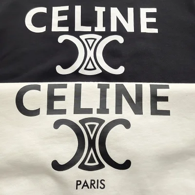 Свитшот Celine With The Labels Logo "White" фото № 2