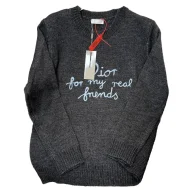 Свитшот Christian Dior Frontside Dior For My Real Friends "Navy Gray"