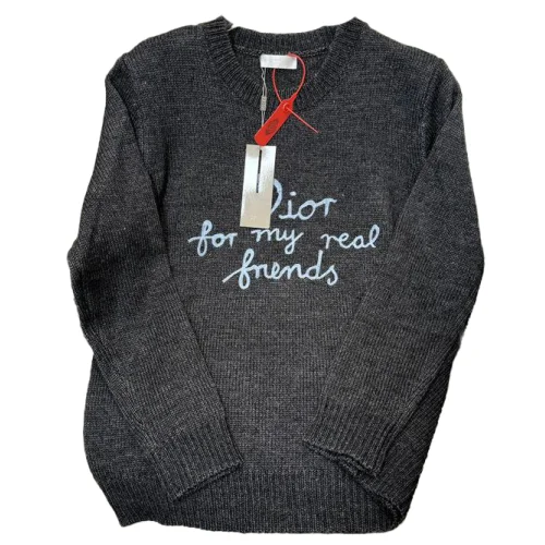 Свитшот Christian Dior Frontside Dior For My Real Friends "Navy Gray"