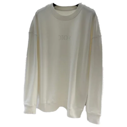 Лонгслив Christian Dior Central Frontside Logo Dior "White"