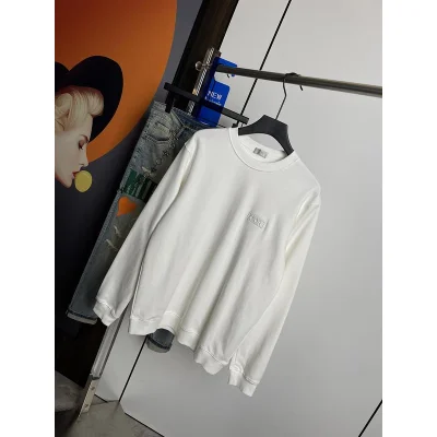 Свитшот Christian Dior Logo In The Rectangle "White" фото № 3