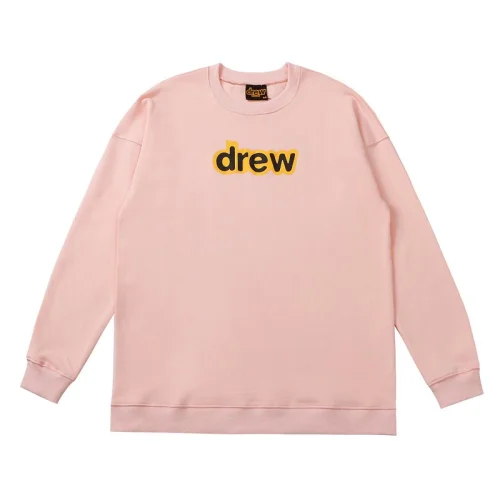 Свитшот Drew House Text Logo Centered "Pink"