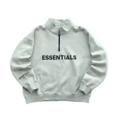 Свитшот Fear Of God With Collar And Zipper "White"