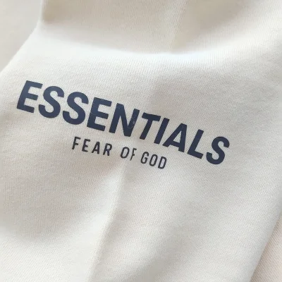 Свитшот Fear Of God With Collar And Zipper "White" фото № 2