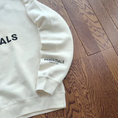 Свитшот Fear Of God With Collar And Zipper "White" фото № 3