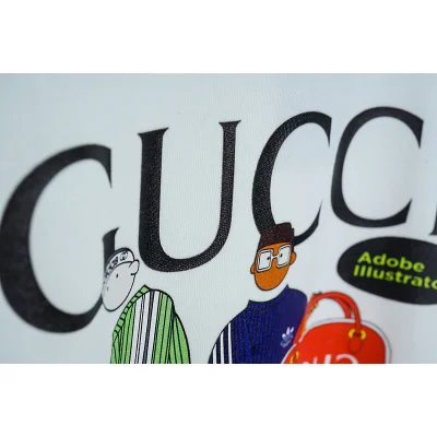 Свитшот Gucci X Adidas Guys "White" фото № 9 Свитшот Gucci X Adidas Guys "White" фото № 9