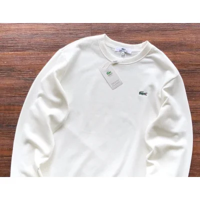 Свитшот Lacoste Plain With Small Front Logo "White" фото № 2 Свитшот Lacoste Plain With Small Front Logo "White" фото № 2