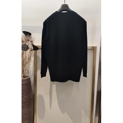 Свитшот Miu Miu Frontside Logo Clear Logotype On The Pocket "Brown" фото № 5