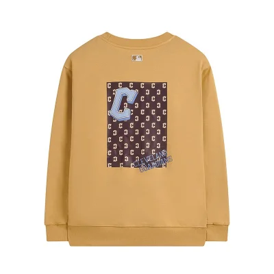 Свитшот MLB With Rectangle On The Back "Brown/Yellow" фото № 7