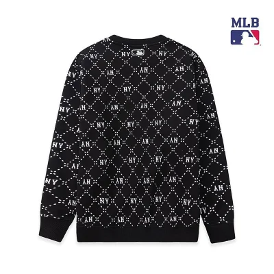 Свитшот MLB Long Sleeves Round Neck "Black" фото № 2