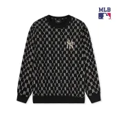 Свитшот MLB Monogram Allover Overfit "Black"