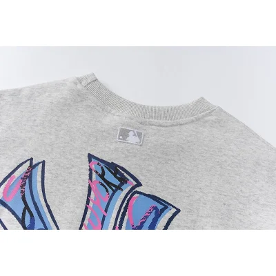 Свитшот MLB With Letter Logos "Gray" фото № 3